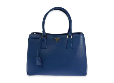 PRADA Galleria Saffiano Leather Handbag "Blue"