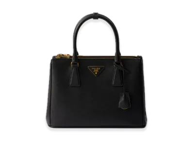PRADA Galleria Saffiano Leather Medium Bag "Black"