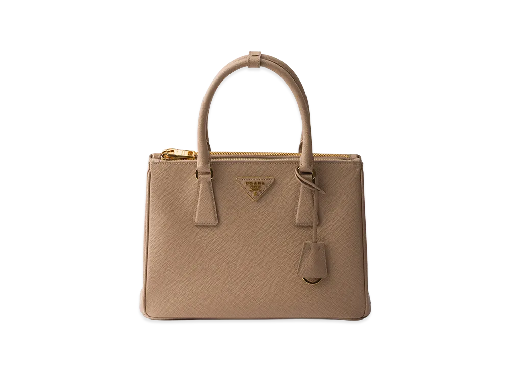 PRADA Galleria Saffiano Leather Medium Bag "Cameo"