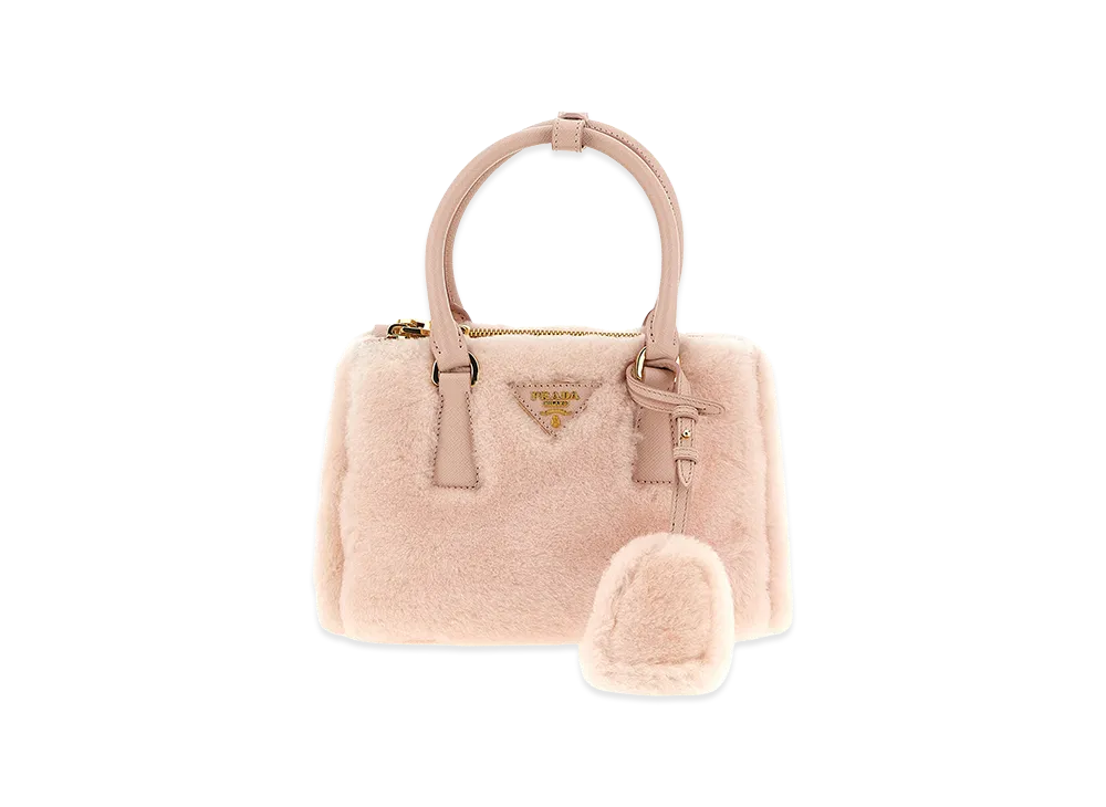 PRADA Women's Galleria Mini Handbag "Pink"