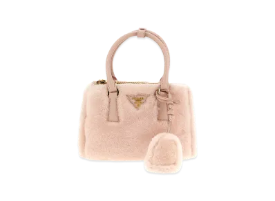 PRADA Women's Galleria Mini Handbag "Pink"