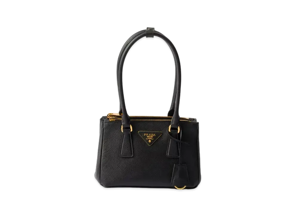 PRADA Galleria Saffiano Leather Mini-Bag "Black"