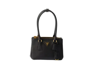 PRADA Galleria Saffiano Leather Mini-Bag "Black"