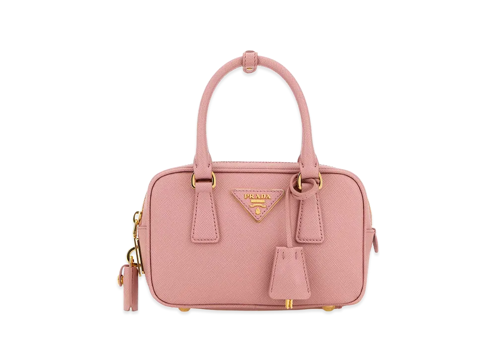 PRADA Women's Leather Handbag "Pink"
