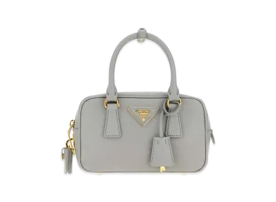 PRADA Women's Leather Handbag "Powder Blue"