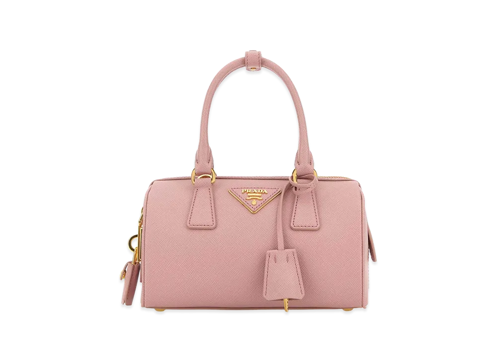 PRADA Women's Leather Handbag "Pink"