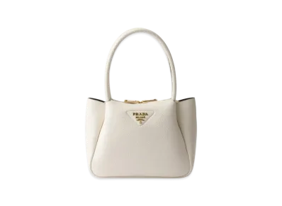 PRADA Small Leather Bag "White"
