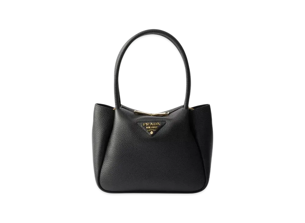 PRADA Small Leather Bag "Black"
