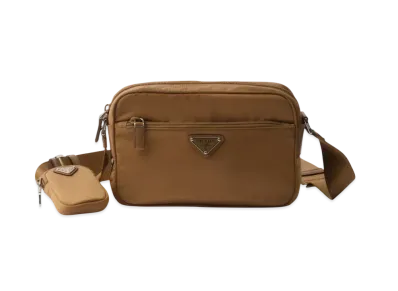 PRADA Re-Nylon Shoulder Bag "Brandy"