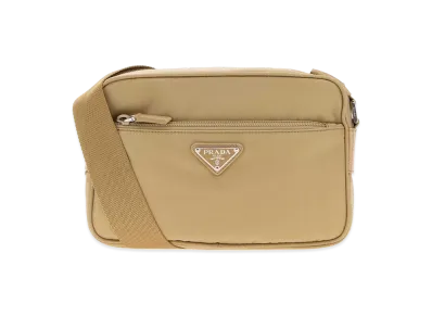 PRADA Wonen's Re-Nylon Crossbody Bag "Camel"