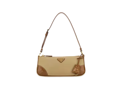 PRADA Wonen's Re-Nylon Re-Edition 2002 Shoulder Bag "Camel"