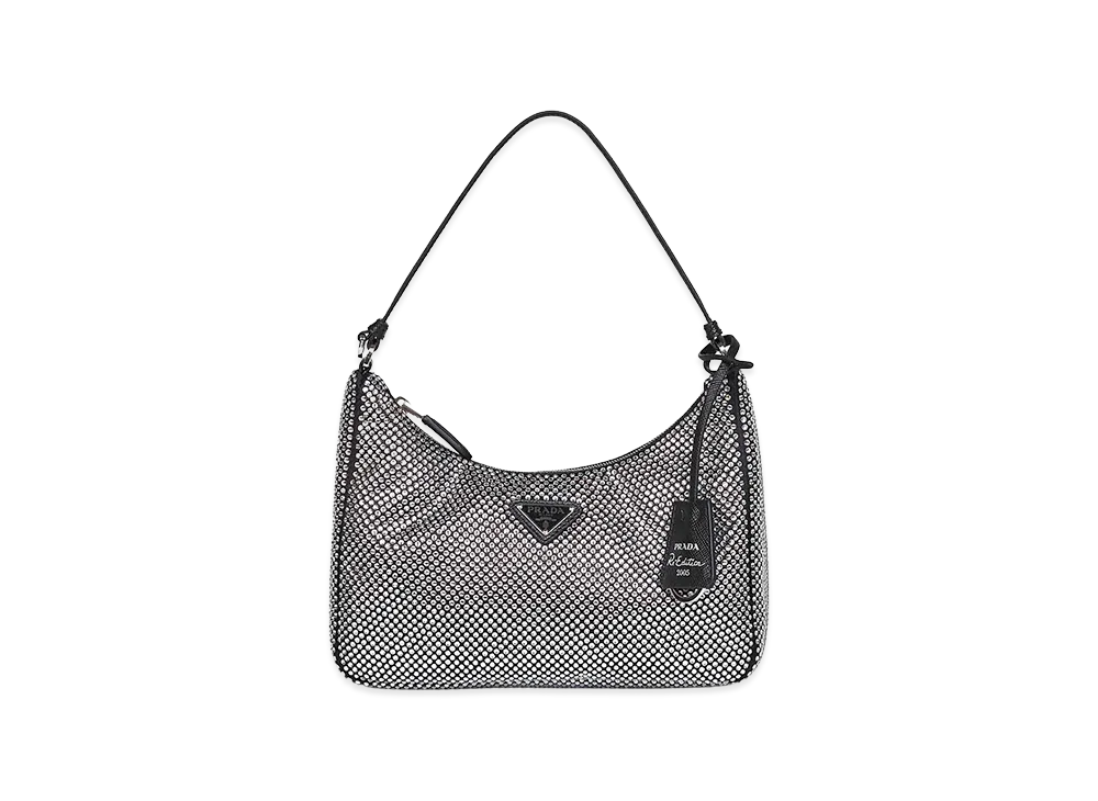 PRADA Women's 'Re-Edition 2005' Shoulder Bag "Black"
