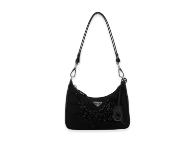 PRADA Women's Re-Nylon Re-Edition Shoulder Bag "Black"