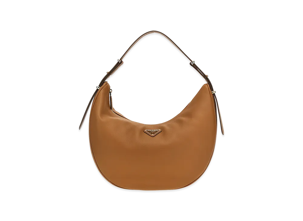 PRADA Women's 'Arque Large' Shoulder Bag "Beige"