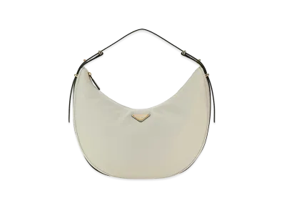 PRADA Women's Leather Big Arqua Handbag "White"