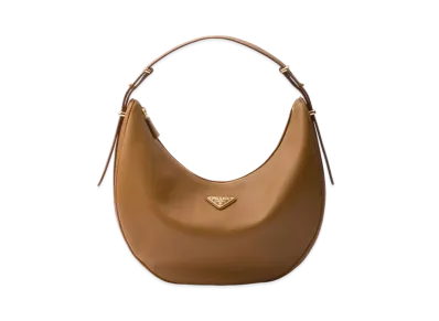 PRADA Large Leather Shoulder Bag
"Camel"