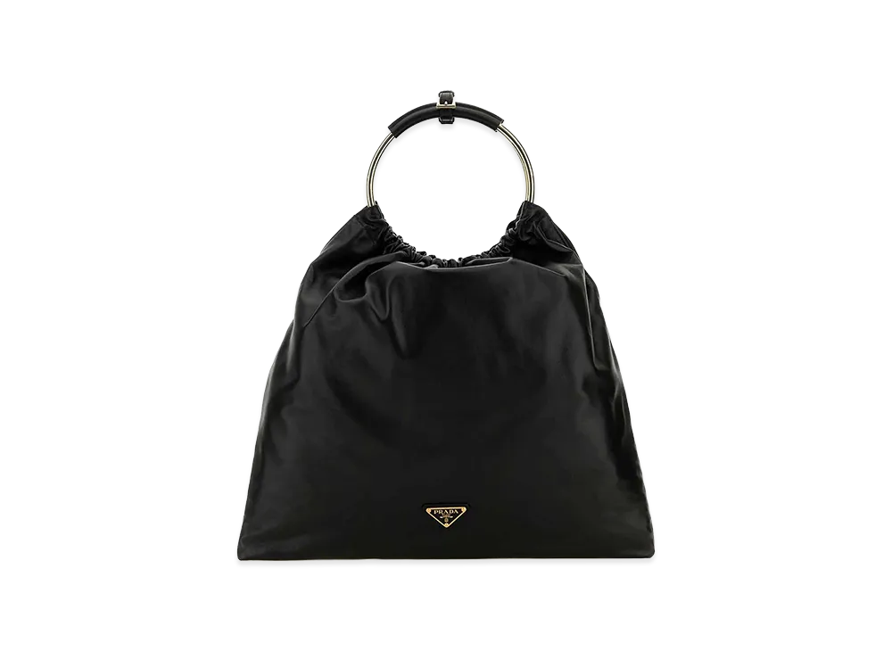 PRADA Wonen's Nappa Leather Bag "Black"