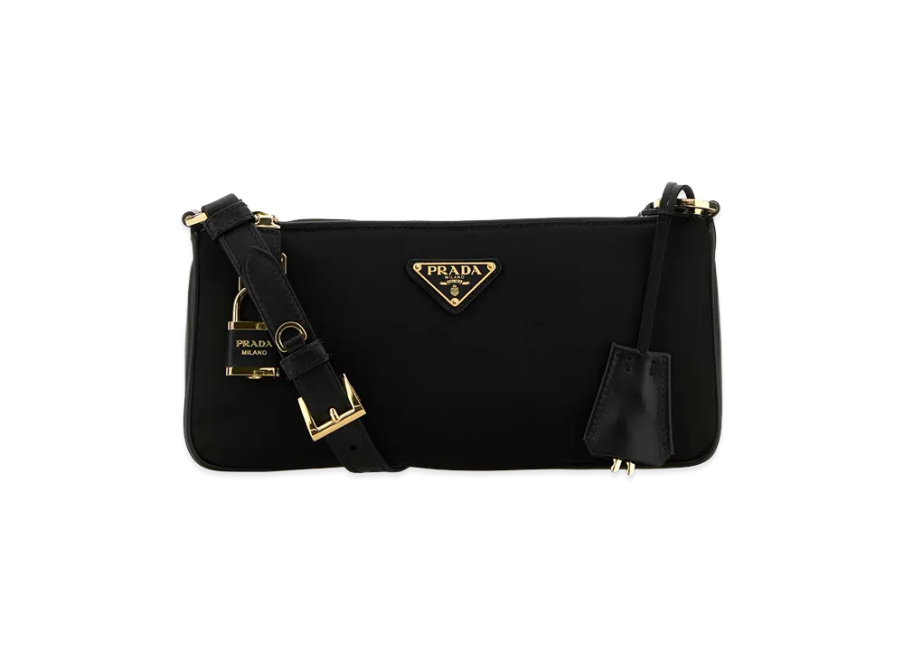 PRADA Wonen's Re-Nylon Crossbody Bag "Black"