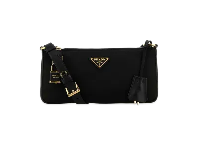 PRADA Wonen's Re-Nylon Crossbody Bag "Black"