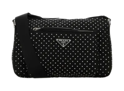 PRADA Women's Re-Nylon Crossbody Bag "Black"