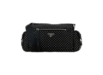 PRADA Women's Nylon Shoulder Bag "Black"