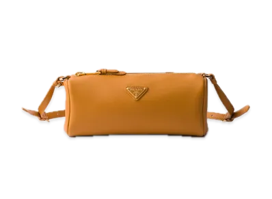 PRADA Leather Pouch "Mustard"