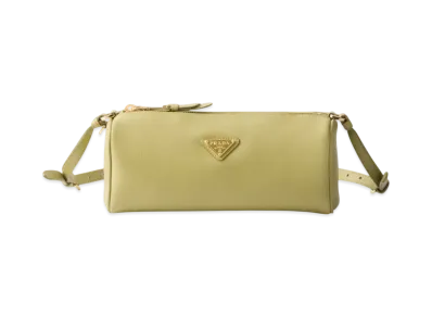 PRADA Leather Pouch "Light Green"