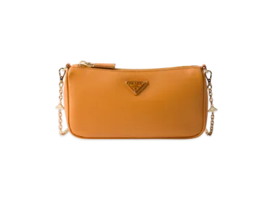 PRADA Saffiano Leather Mini-Bag "Mustard Yellow"