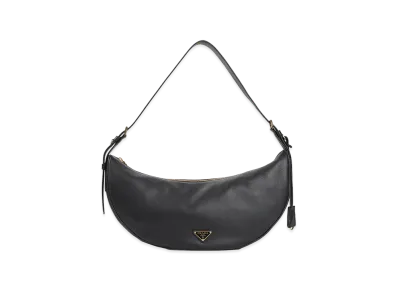 PRADA Women's 'Demi-Lune' Shoulder Bag "Black"