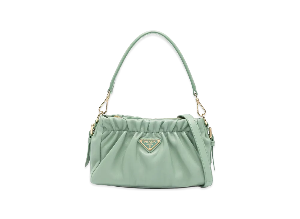 PRADA Women's Nappa Crossbody Bag "Green"