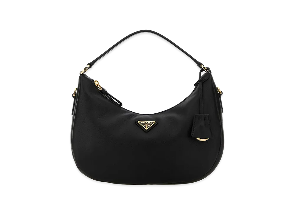 PRADA Wonen's Leather Handbag "Black"