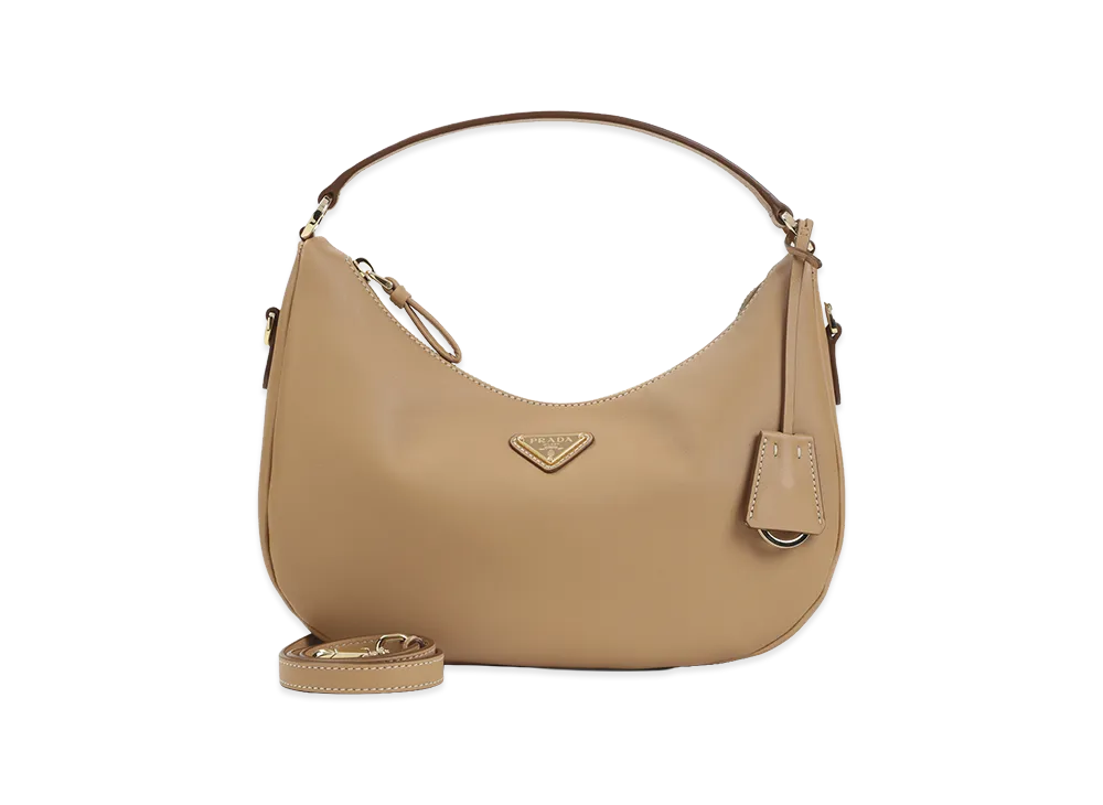 PRADA Women's Calf Leather Handbag "Beige"