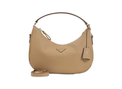 PRADA Women's Calf Leather Handbag "Beige"