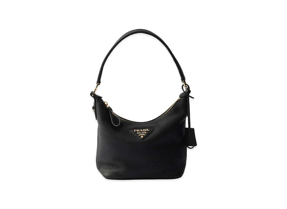 PRADA Leather Mini Bag "Black"