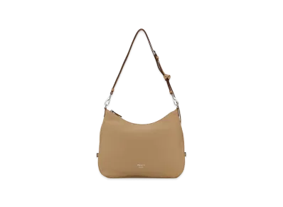 PRADA Women's Leather Large Fold Shopping Bag "Beige"