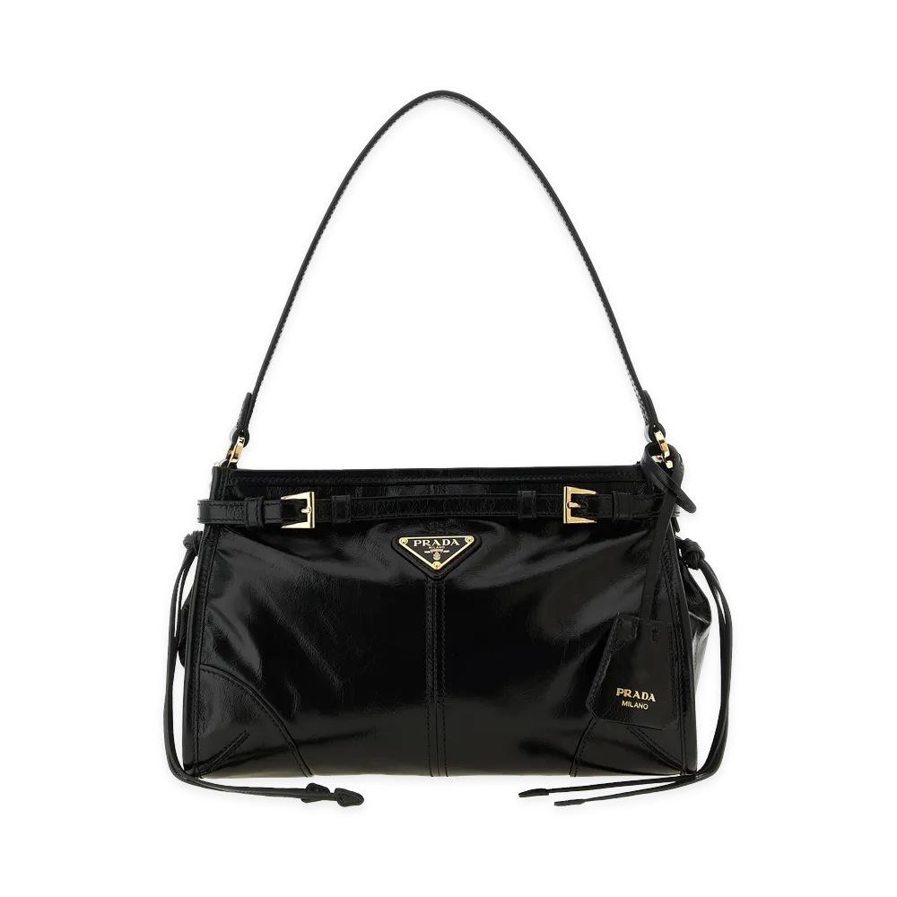 PRADA Women's Bonnie Small Handbag "Black"