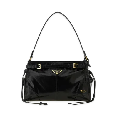 PRADA Women's Bonnie Small Handbag "Black"