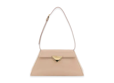 PRADA Women's Leather Shoulder Bag "Powder Pink"