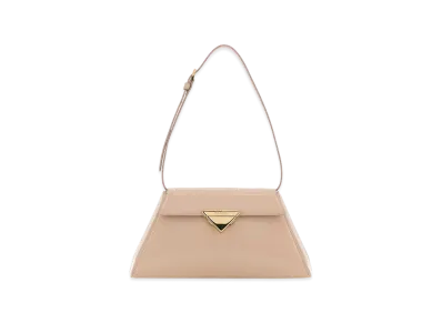 PRADA Women's Powder Leather Shoulder Bag "Pink"