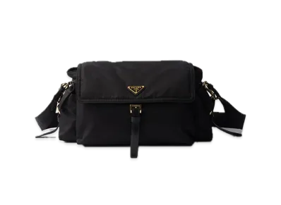 PRADA Explorer Large Re-Nylon Shoulder Bag "Black"