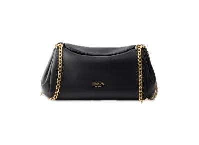 PRADA Tumult Nappa Leather Small Bag "Black"