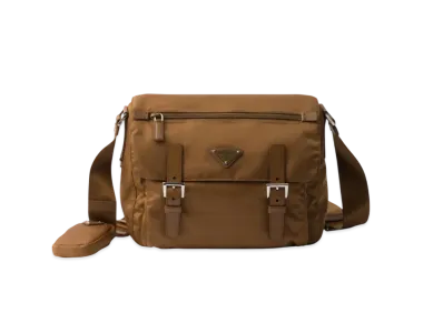 PRADA Re-Nylon Shoulder Bag "Brandy"