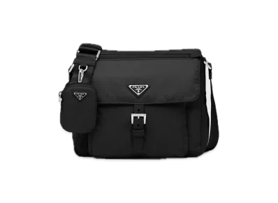 PRADA Re-Nylon Shoulder Bag "Black"