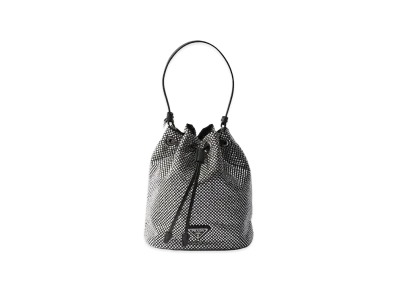 PRADA Women's 'Crystal' Bucket Bag "Black"