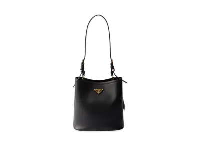 PRADA Medium Leather Bag "Black"