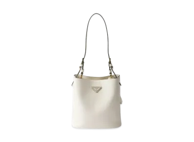 PRADA Medium Leather Bag "White"
