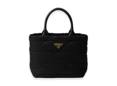 PRADA Small Padded Re-Nylon Tote Bag "Black"