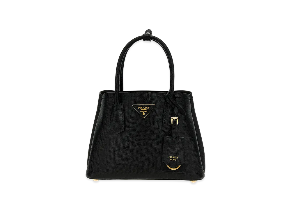 PRADA Women's 'Double' Mini Handbag "Black"