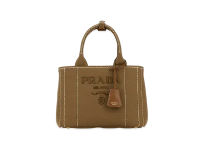 PRADA Women's Canvas Handbag "Camel"