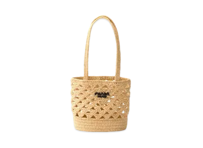 PRADA Crochet Tote Bag "Natural"
